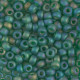 Miyuki rocailles Perlen 6/0 - Matte transparent green ab 6-146FR